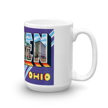 Greetings from Warren Ohio Unique Coffee Mug, Coffee Cup
