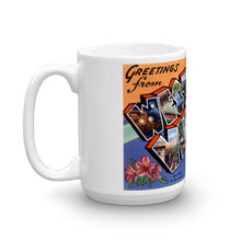 Greetings from West Virginia Unique Coffee Mug, Coffee Cup 1