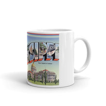 Greetings from Mississippi Unique Coffee Mug, Coffee Cup