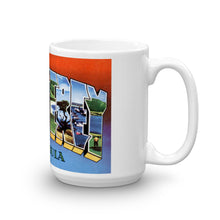 Greetings from Monterey California Unique Coffee Mug, Coffee Cup