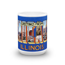 Greetings from Chicago Illinois Unique Coffee Mug, Coffee Cup 4