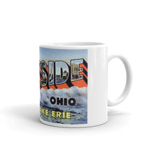 Greetings from Lakeside Ohio Unique Coffee Mug, Coffee Cup