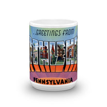 Greetings from Bethlehem Pennsylvania Unique Coffee Mug, Coffee Cup
