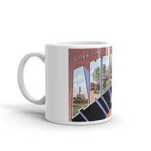 Greetings from Anderson Indiana Unique Coffee Mug, Coffee Cup
