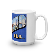 Greetings from Springfield Illinois Unique Coffee Mug, Coffee Cup