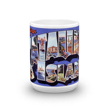 Greetings from Catalina California Unique Coffee Mug, Coffee Cup