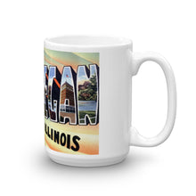 Greetings from Waukegan Illinois Unique Coffee Mug, Coffee Cup