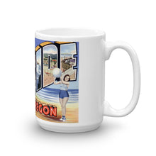 Greetings from Seaside Oregon Unique Coffee Mug, Coffee Cup