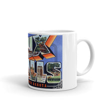 Greetings from Sioux Falls South Dakota Unique Coffee Mug, Coffee Cup