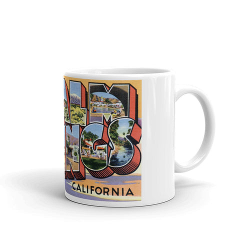 Greetings from Palm Springs California Unique Coffee Mug, Coffee Cup