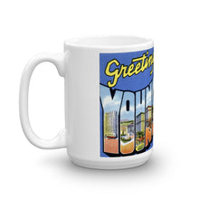 Greetings from Youngstown Ohio Unique Coffee Mug, Coffee Cup