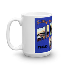 Greetings from Mineral Wells Texas Unique Coffee Mug, Coffee Cup