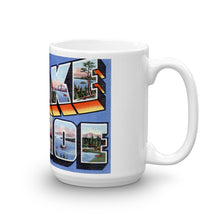 Greetings from Lake Tahoe Nevada Unique Coffee Mug, Coffee Cup