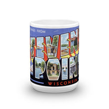 Greetings from Stevens Point Wisconsin Unique Coffee Mug, Coffee Cup