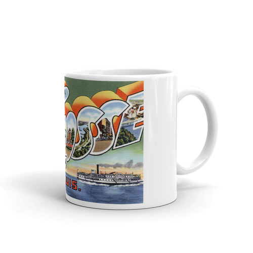 Greetings from La Junta Colorado Unique Coffee Mug, Coffee Cup
