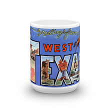 Greetings from West Texas Unique Coffee Mug, Coffee Cup