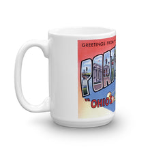 Greetings from Portsmouth Ohio Unique Coffee Mug, Coffee Cup