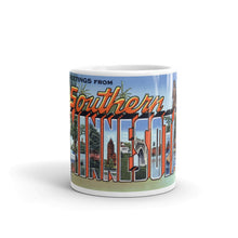 Greetings from Southern Minnesota Unique Coffee Mug, Coffee Cup