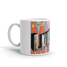Greetings from Lansing Michigan Unique Coffee Mug, Coffee Cup