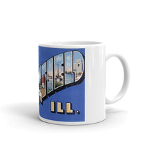 Greetings from Springfield Illinois Unique Coffee Mug, Coffee Cup