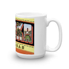 Greetings from Topeka Kansas Unique Coffee Mug, Coffee Cup 1