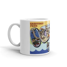 Greetings from Ocean City New Jersey Unique Coffee Mug, Coffee Cup