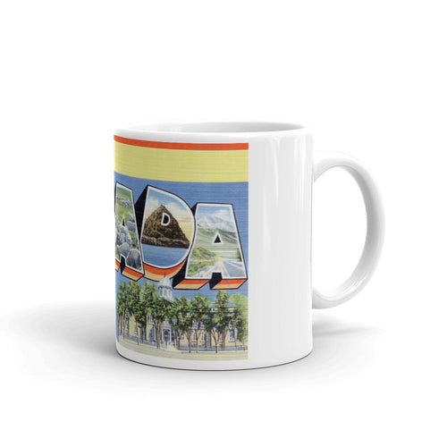 Greetings from Nevada Unique Coffee Mug, Coffee Cup 1