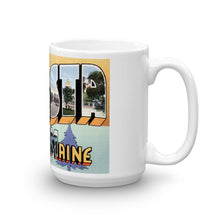 Greetings from Augusta Maine Unique Coffee Mug, Coffee Cup 2