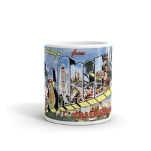 Greetings from Los Angeles California Unique Coffee Mug, Coffee Cup 3