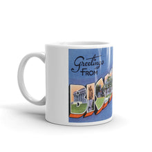 Greetings from Bismarck North Dakota Unique Coffee Mug, Coffee Cup 1