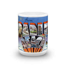Greetings from Bradley Beach New Jersey Unique Coffee Mug, Coffee Cup