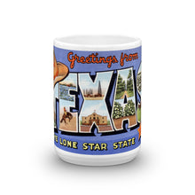 Greetings from Texas Unique Coffee Mug, Coffee Cup 3
