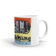 Greetings from Oakland California Unique Coffee Mug, Coffee Cup 3