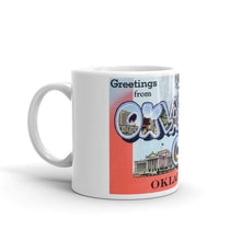 Greetings from Oklahoma City OKC Oklahoma Unique Coffee Mug, Coffee Cup 2