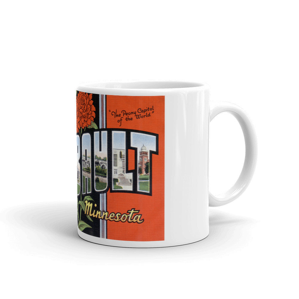 Greetings from Faribault Minnesota Unique Coffee Mug, Coffee Cup