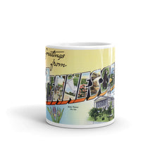 Greetings from Tennessee Unique Coffee Mug, Coffee Cup