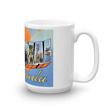 Greetings from Montreal Canada Unique Coffee Mug, Coffee Cup 1