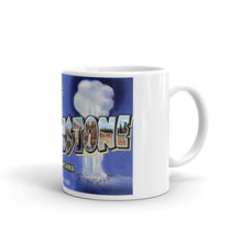 Greetings from West Yellowstone Montana Unique Coffee Mug, Coffee Cup