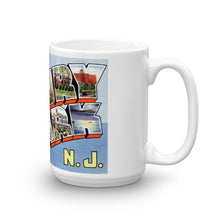 Greetings from Asbury Park New Jersey Unique Coffee Mug, Coffee Cup 1