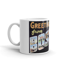 Greetings from Boston Massachusetts Unique Coffee Mug, Coffee Cup 3