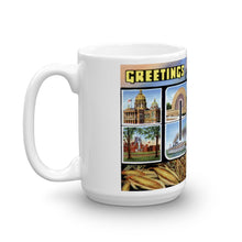 Greetings from Iowa Unique Coffee Mug, Coffee Cup 2