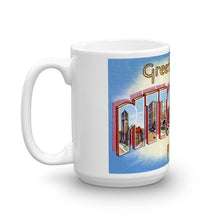 Greetings from Pittsburgh Pennsylvania Unique Coffee Mug, Coffee Cup 2