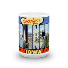 Greetings from Burlington Iowa Unique Coffee Mug, Coffee Cup 2