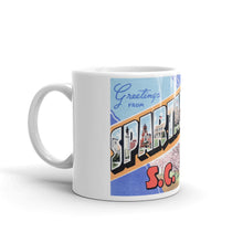 Greetings from Spartanburg South Carolina Unique Coffee Mug, Coffee Cup 1