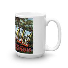 Greetings from Skokie Illinois Unique Coffee Mug, Coffee Cup