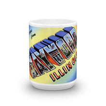 Greetings from Maywood Illinois Unique Coffee Mug, Coffee Cup
