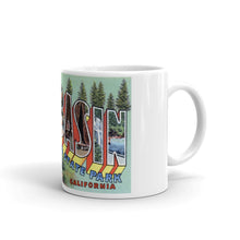 Greetings from Big Basin California Unique Coffee Mug, Coffee Cup