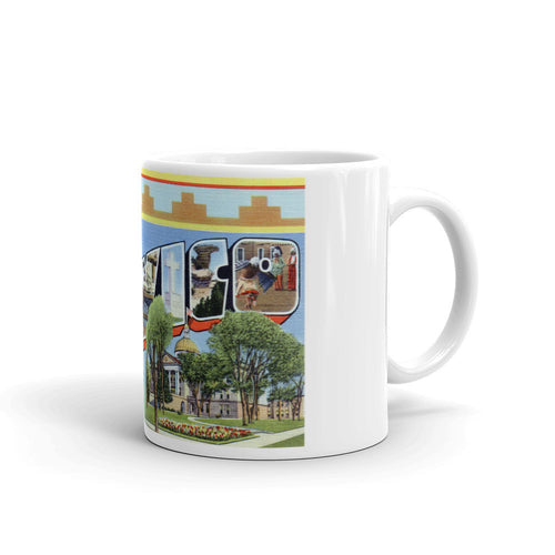 Greetings from New Mexico Unique Coffee Mug, Coffee Cup 1