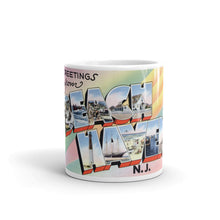 Greetings from Beach Haven New Jersey Unique Coffee Mug, Coffee Cup