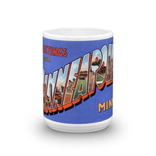Greetings from Minneapolis Minnesota Unique Coffee Mug, Coffee Cup 1